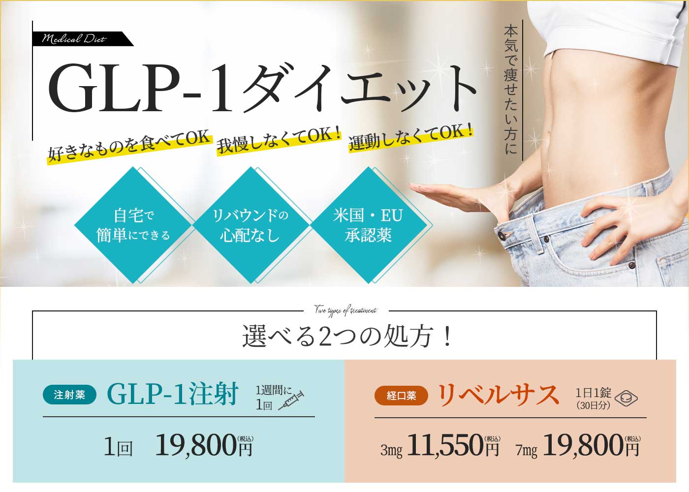 脂肪吸引 痩身 Glp 1ダイエット 千葉 美容整形 美容外科なら千葉中央美容形成クリニック